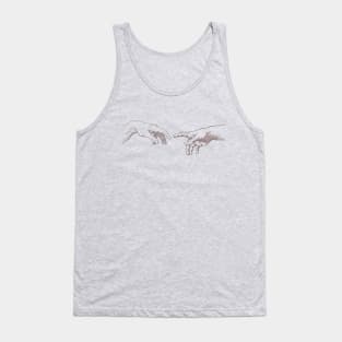 Dark Academia: Creation of Adam Sketch Tank Top